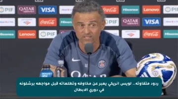 ردود متفاوتة.. لويس إنريكي يعبر عن مخاوفه وتطلعاته قبل مواجهة برشلونة في دوري الأبطال